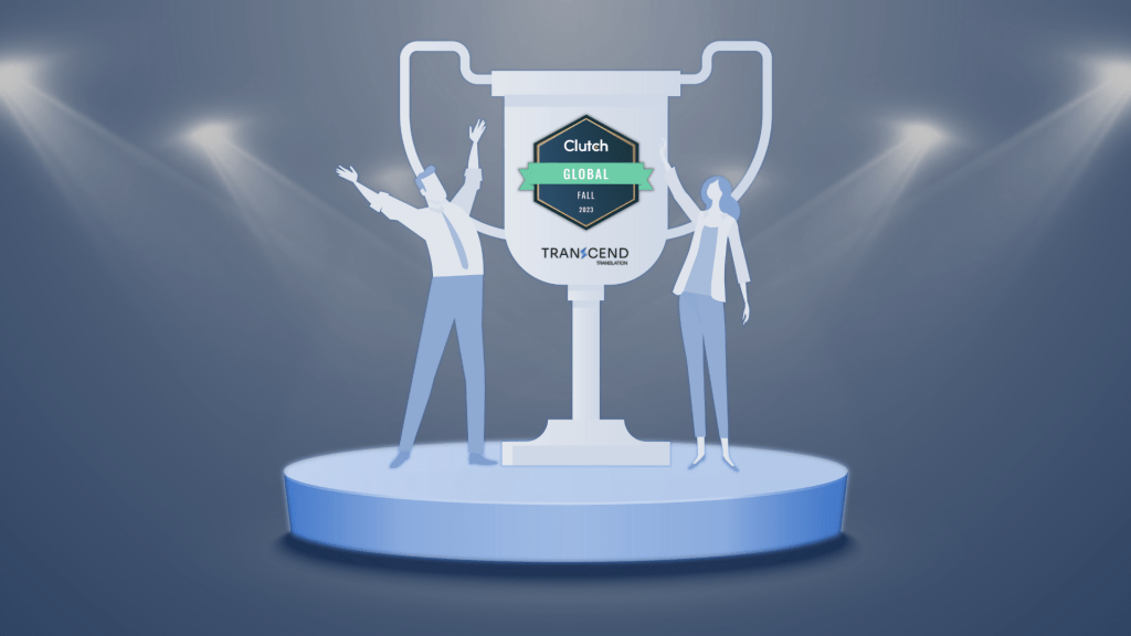 Transcend Translation Recognized as a Clutch Global Leader for 2023